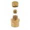 Thrifco Plumbing No. 66-C 1/4 Inch x 1/4 Inch Lead-Free Brass Compression FIP Adapt 4401075 - alternate 5